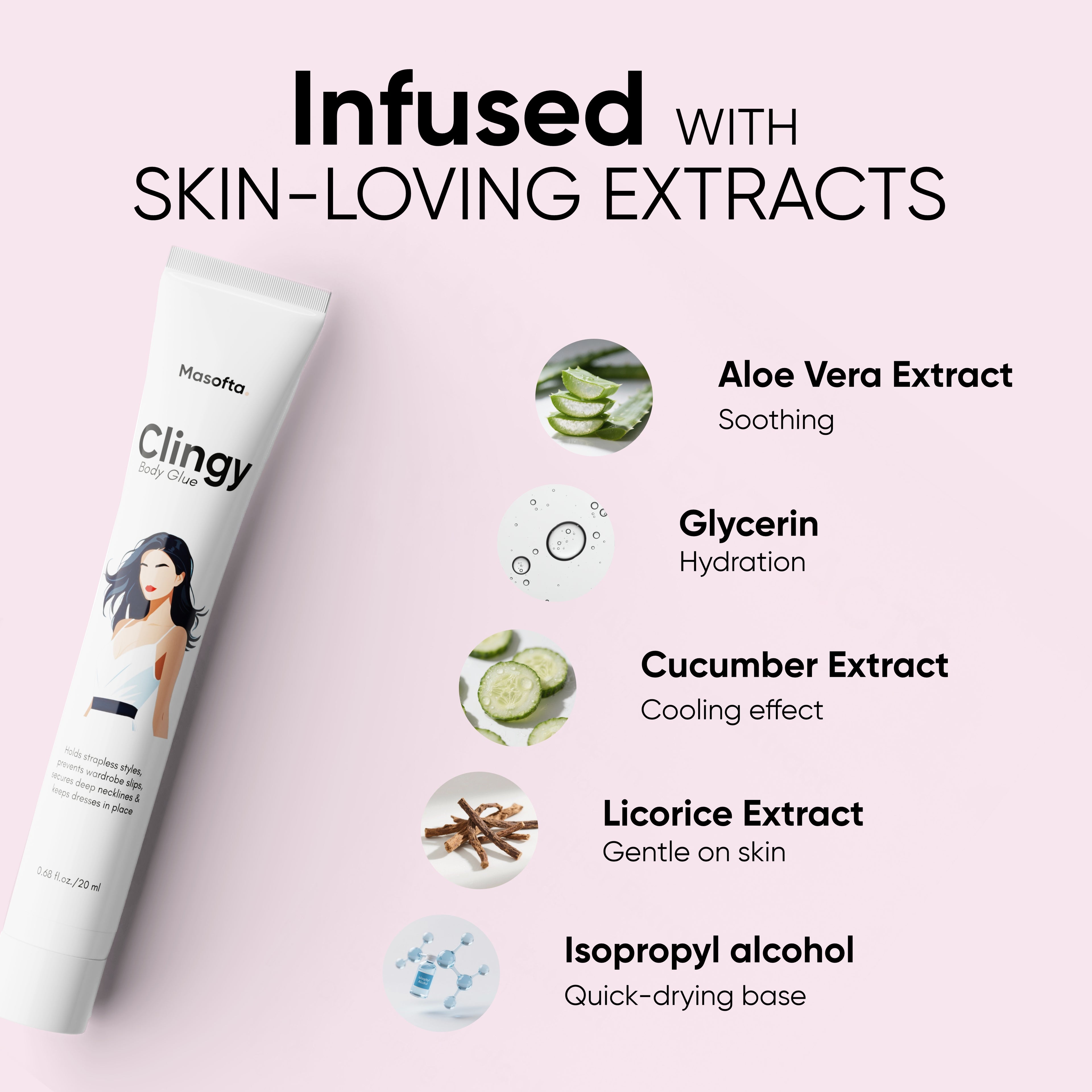 Masofta Clingy Body Glue